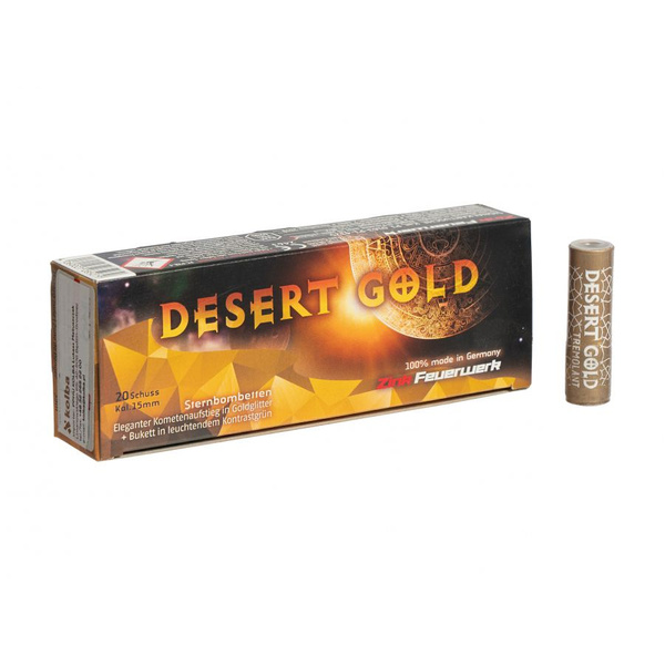 Race Pistoletowe Zink Feuerwerk Desert Gold 20 szt.