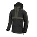 Kangaroo Anorak / Jacket WOODSMAN® Helikon-Tex Black / Taiga Green (KU-WDN-DC-0109A)