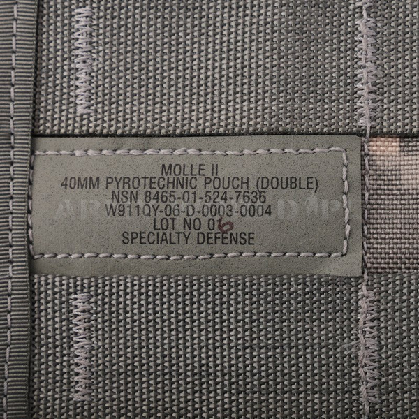 Ładownica US Army Molle II 40 mm Pyrotechnic Pouch UCP Oryginał Nowa