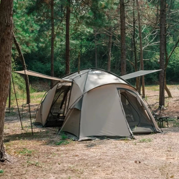 Namiot 4-osobowy Shandi Two Bedrooms Naturehike Grey (CNK2300ZP030)
