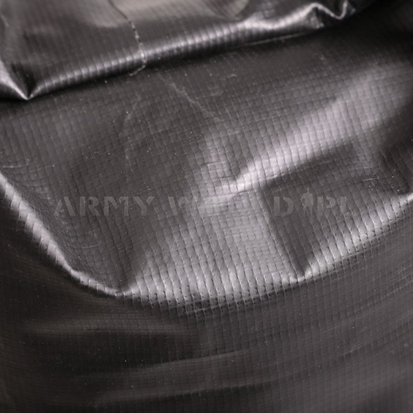 Military Rubberised Crossing Bag Ripstop 60 x 25 Black Used