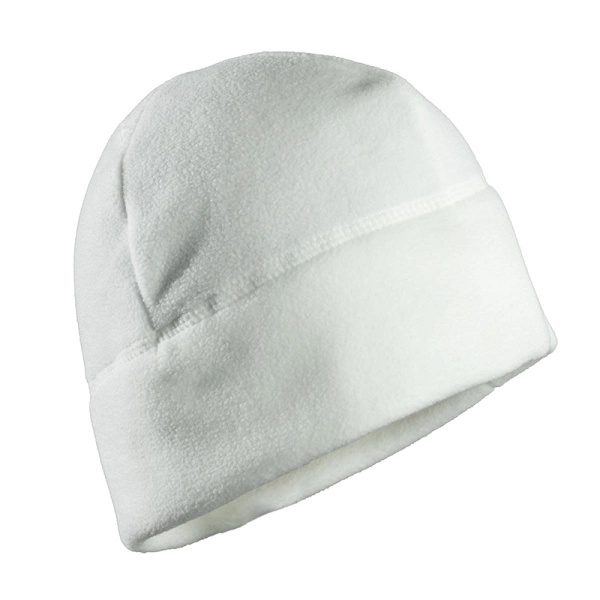 Czapka Dokerka Polarowa Fleece Cap "Delta" A. Blochl Biała