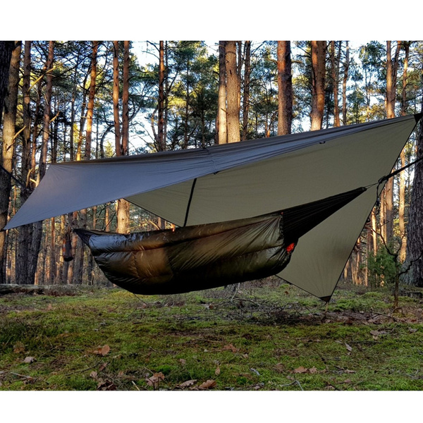 Tarp Ultralight 3 x 3 m Bushmen Dark Olive (BU ULTARP 3X3)