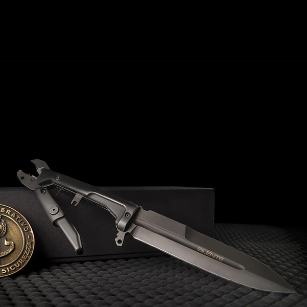 Nóż Składany SILENTE Extrema Ratio Black