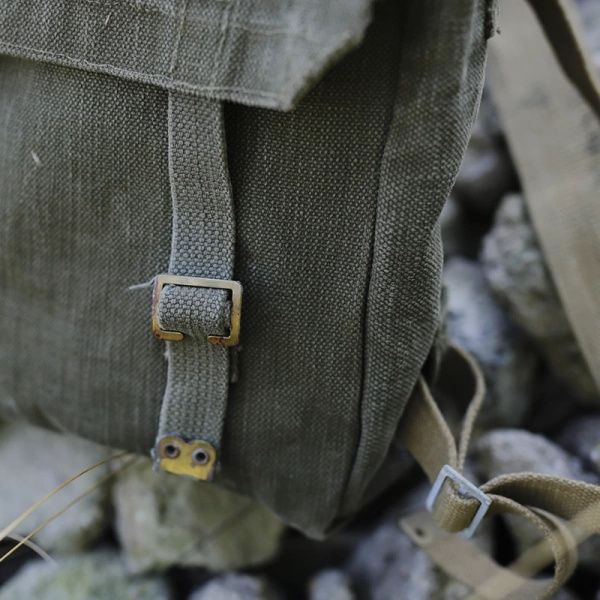 Plecak Holenderski Brezentowy Olive Oryginał Demobil BDB