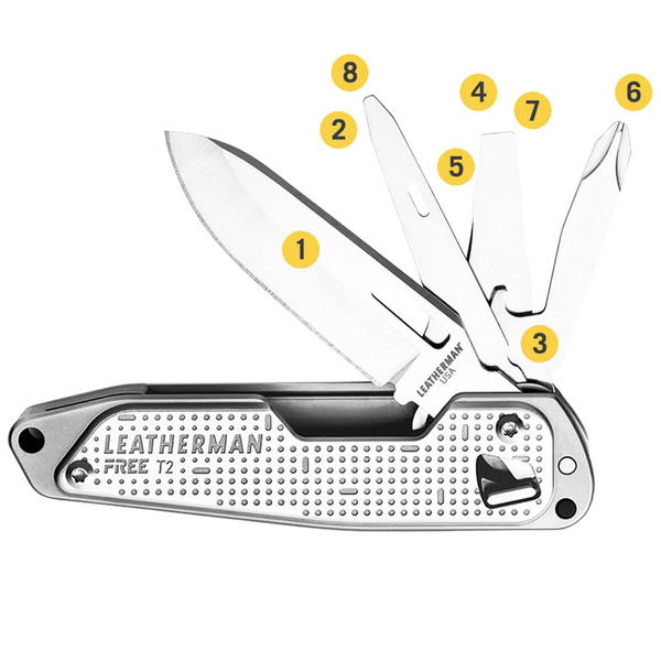 Nóż Składany Leatherman® Free T2 (832682)