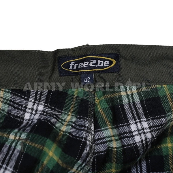 Spodnie Bojówki Plume Free2.be Olive