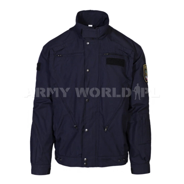 Kurtka Robocza Holenderska Wahler Kermel Granatowa Oryginał Demobil BDB