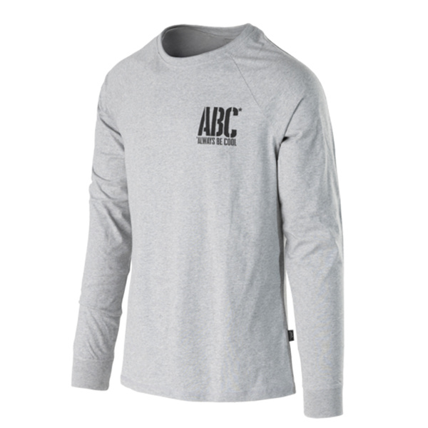 Bluzka Z Długim Rękawem ABC Helikon-Tex Mid Grey Melange (TS-ALB-CO-2M)