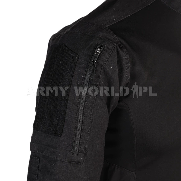 Koszula Taktyczna Pod Kamizelkę Combat Shirt First Tactical Defender Czarna Oryginał Demobil BDB