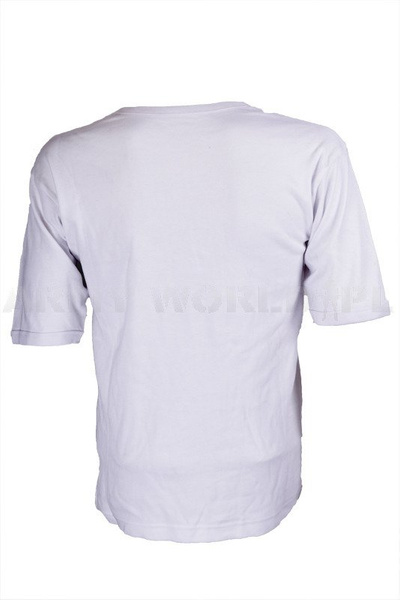 T-shirt Wojskowy Bawełniany Vest PT Biały Oryginał Demobil DB