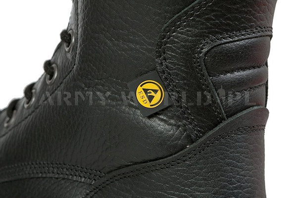 Buty Ochronne Pilota BERGMANN Bundeswehr Czarne Oryginał Demobil DB