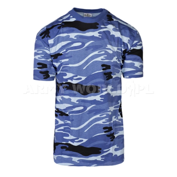 T-shirt Life Line Sky Blue