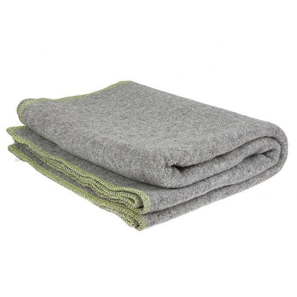 Woolen Blanket Polish Army 721/ MON 200 x 140 cm Grey Military Surplus New