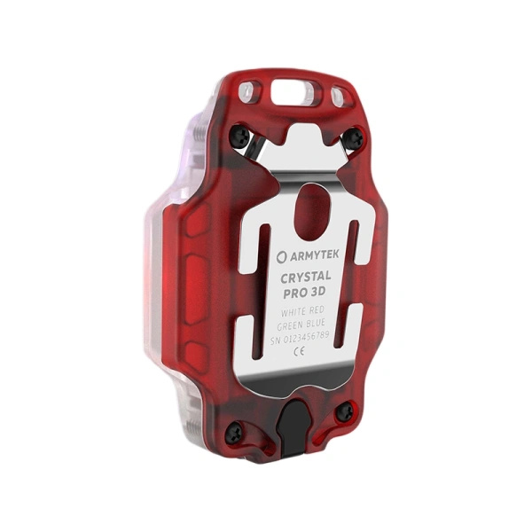 Latarka Multifunkcyjna Armytek Crystal Pro 3D Red (F10101R)
