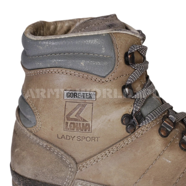 Buty Damskie LOWA Mid Gore-Tex Coyote Oryginał Demobil DB