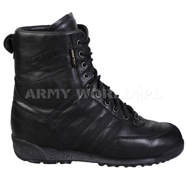 Buty Wojskowe CRISPI Skórzane Czarne Oryginał Demobil BDB