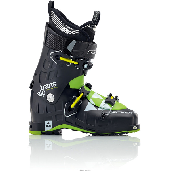 Buty Narciarskie Transalp TS PU Fischer Czarno /Zielone Oryginał Demobil DB