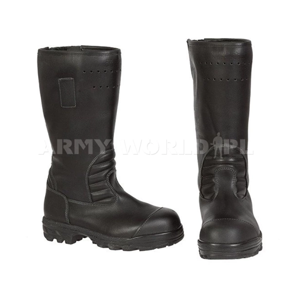 Strażackie Oficerki Skórzane BALTES Oryginał Nowe