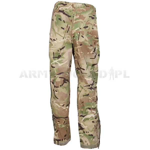 British Military Rainproof Trousers Goretex MTP (Multi Terrain Pattern) Original New