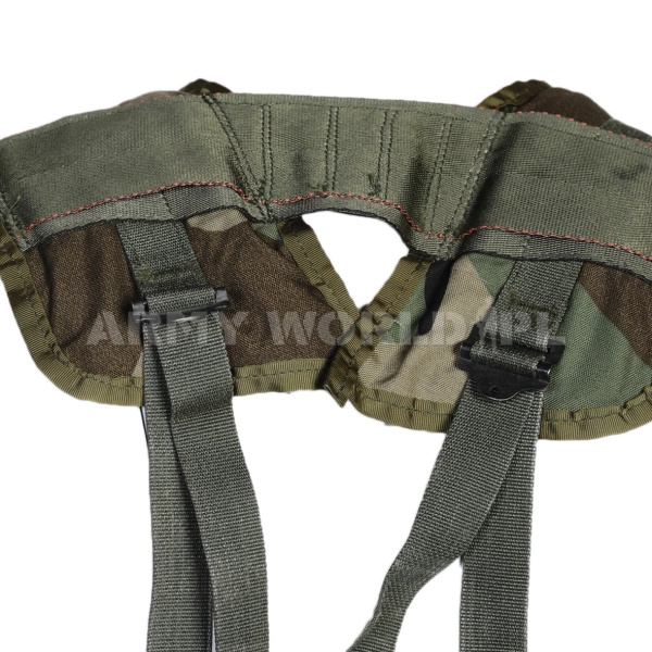 Kamizelka Taktyczna US Army Vest Tactical Load Bearing Woodland Oryginał Demobil BDB