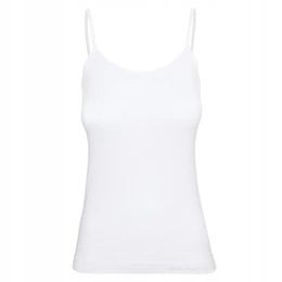 Women's Tank Top Camisole Comfort Cotton Brubeck White