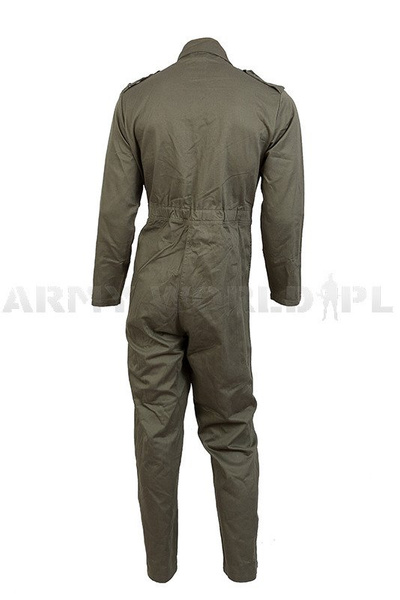 Military Dutch Cotton Suit Oliv Original Used