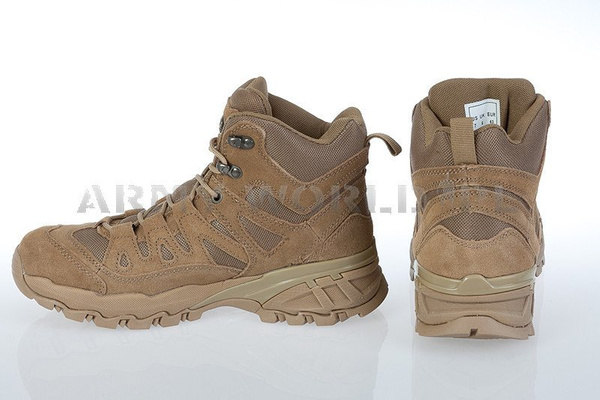 Buty Pustynne Squad 5 Inch Trekkingowe Skórzane Mil-tec Coyote (12824005)