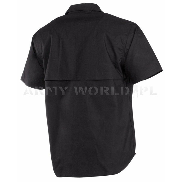 Short Sleeve Tactical Shirt Strike MFH Black New