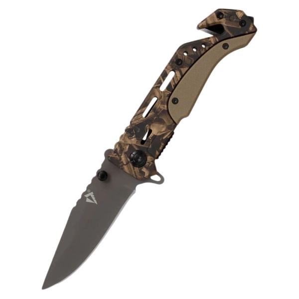 Nóż Składany Ratowniczy 6-49 Tech-Gold Dominator