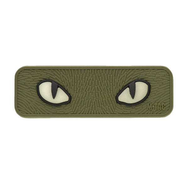 Naszywka Cat Eyes 3D PVC M-Tac Ranger Green (51114001)