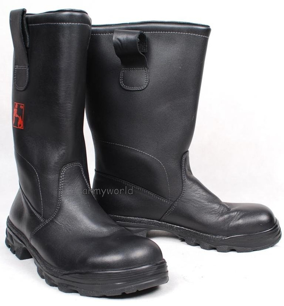 Buty Strażackie Skórzane Oficerki Oryginał Demobil DB