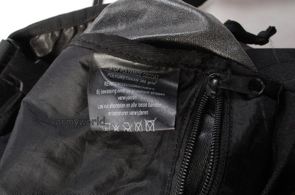 Plecak  Wojskowy Holenderski Czarny z Metalowym Stelażem 75l Oryginał Demobil DB