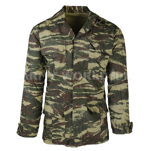 Bluza Wojskowa Grecka BDU Ripstop Lizard Camo Oryginał Demobil DB