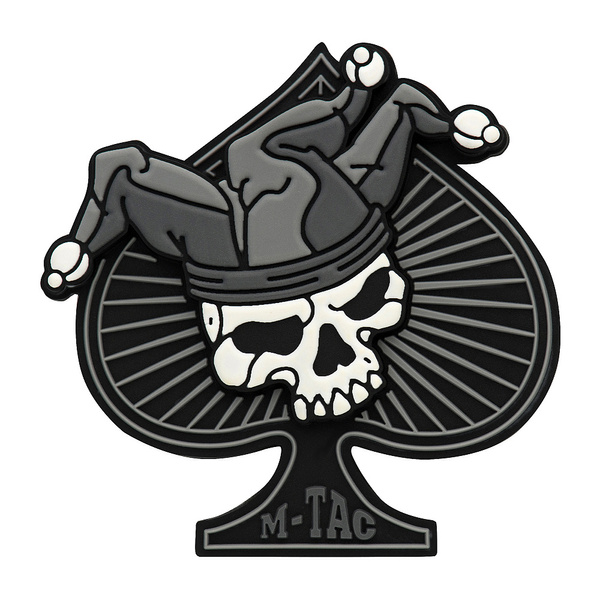 Naszywka Ace of Spades 3D PVC M-Tac Black /White (51108236)