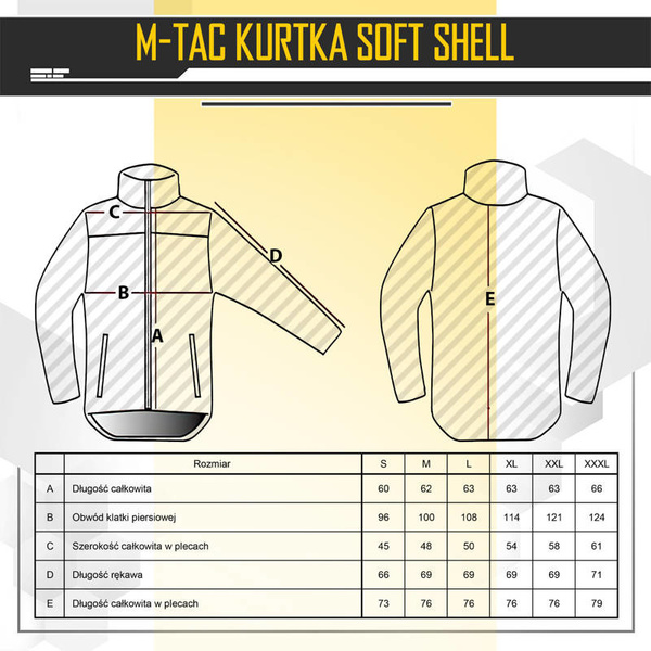 Jacket SoftShell With Lining M-Tac Olive