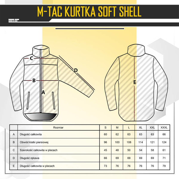 Kurtka SoftShell M-Tac Czarna (20201002)
