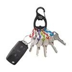 Karabinek Na Klucze Z Otwieraczem S-Biner KeyRack Plus Nite Ize Czarny (KRB2-01-R6)