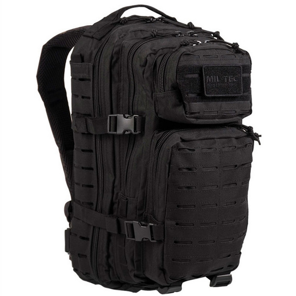 Backpack Model US Assault Pack SM LASER CUT Black New (14002602)