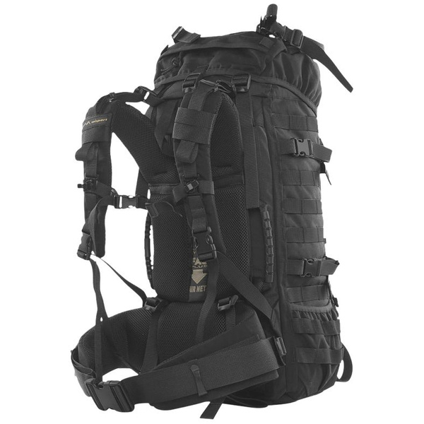 Military Backpack Wisport Raccoon 45 Litres Black (R45BLA)