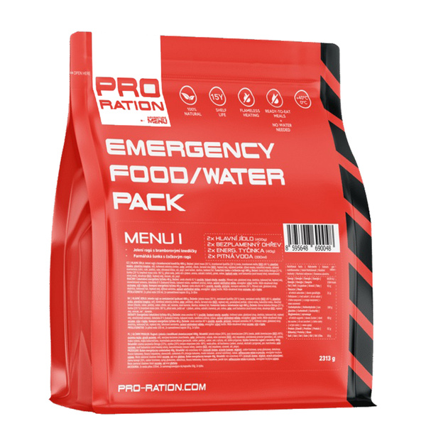  Racja Żywnościowa Pro Ration Emergency Food/Water Pack - Menu I