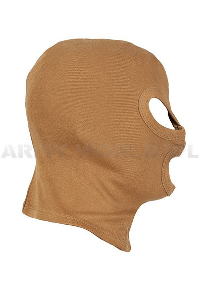 Cotton 3-hole balaclava Mil-tec New Model Coyote