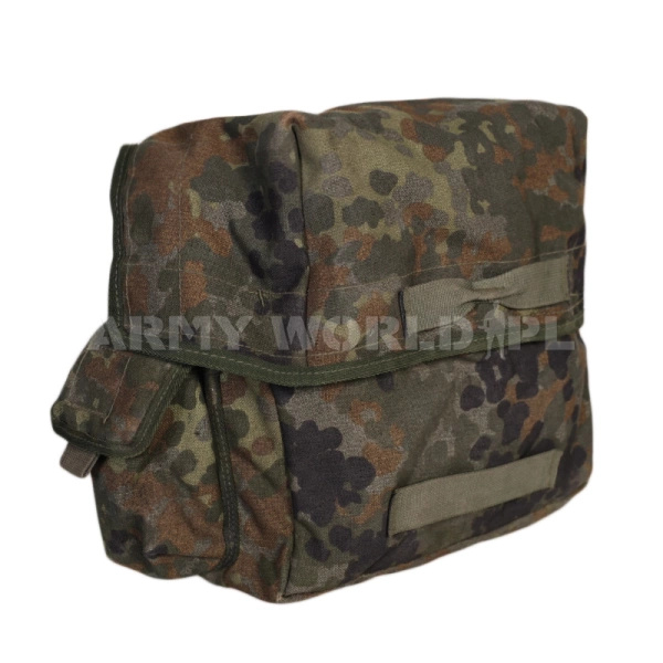 Pokrowiec Wojskowy Bundeswehr Flecktarn Oryginał Demobil BDB