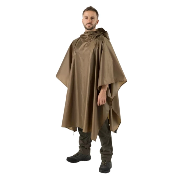 Peleryna Przeciwdeszczowa Lightweight Poncho Helikon-Tex Czarne (PO-LHW-PO-01)