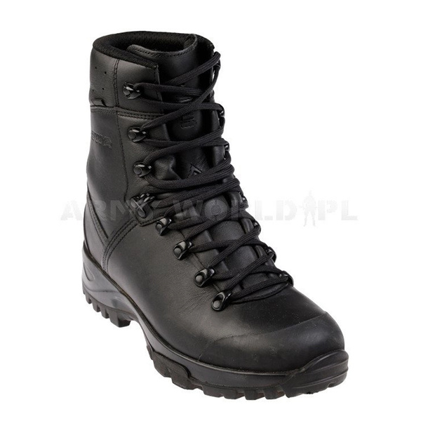 Buty LOWA Bundeswehr Gore-Tex 10406 Czarne Oryginał Demobil