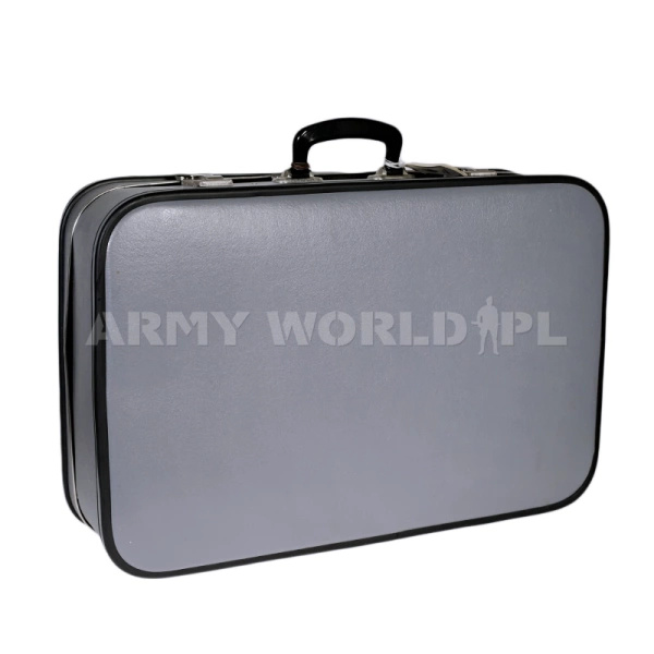 Walizka Podróżna Czeska Szara Oryginał Demobil BDB