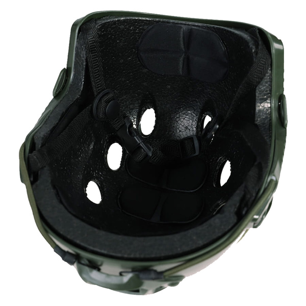 Replika Hełmu Wojskowego Terror ASG FAST Szyny RIS Montaż NV Dominator Olive Green