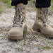 Shoes HAIX AIRPOWER P9 Desert Original Bundeswehr Used Very Good Condition