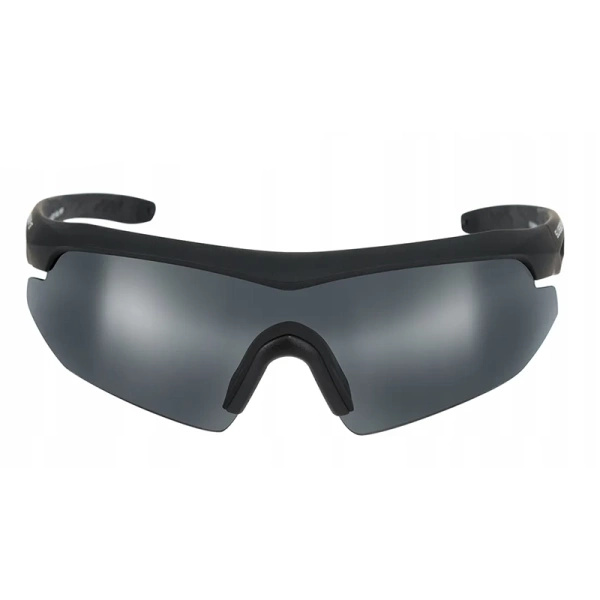 Okulary Taktyczne SwissEye NIGHTHAWK Czarne 3 Wizjery 