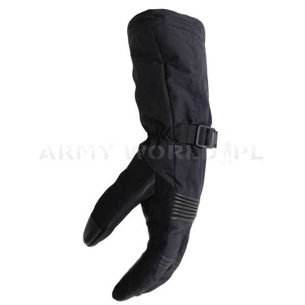 Dutch Army Gloves Black Original New